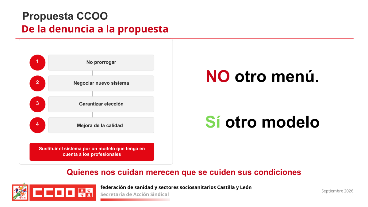 CCOO presenta los resultados de la encuesta sobre la manutención del personal de Atención Primaria y Emergencias
