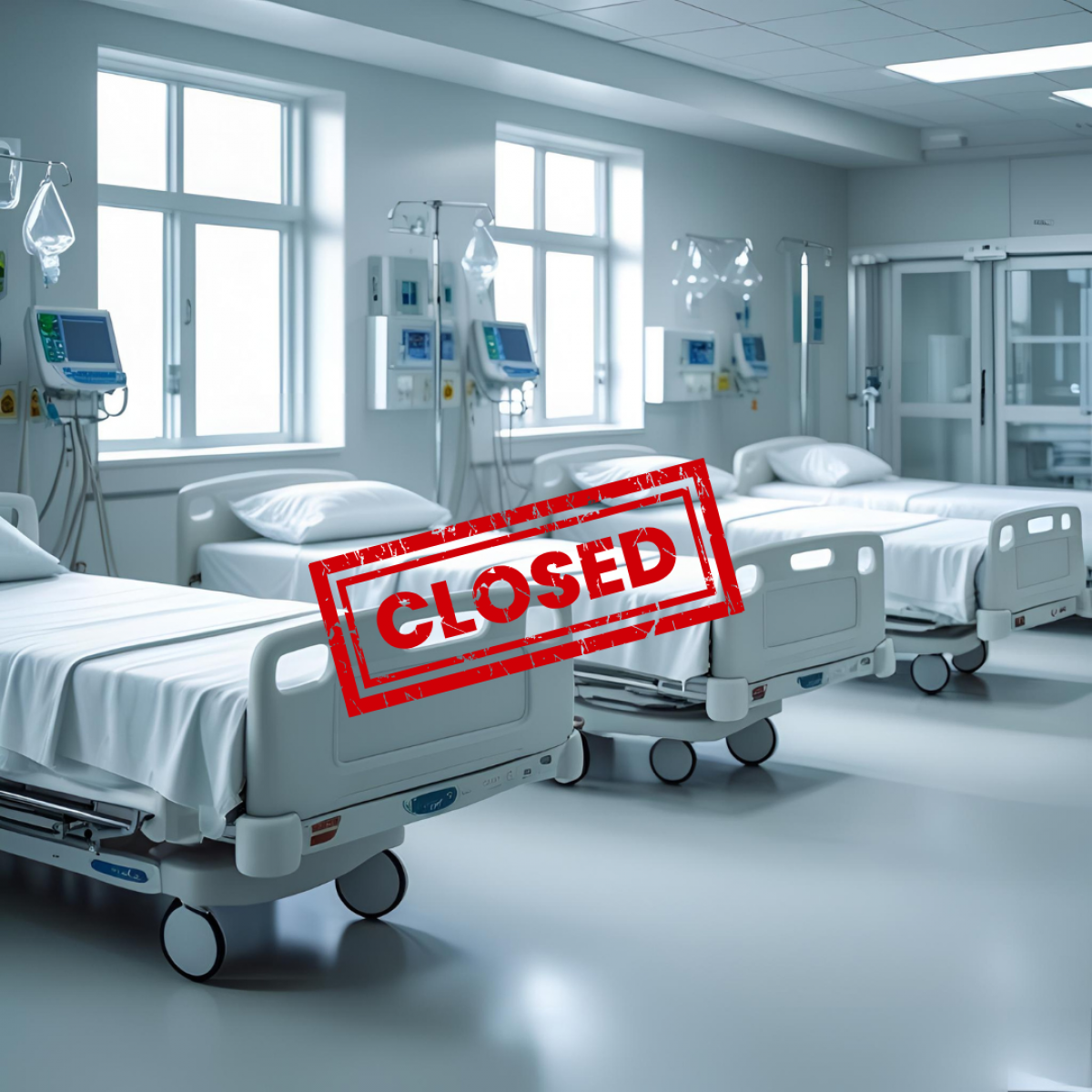 Camas hospital vacas