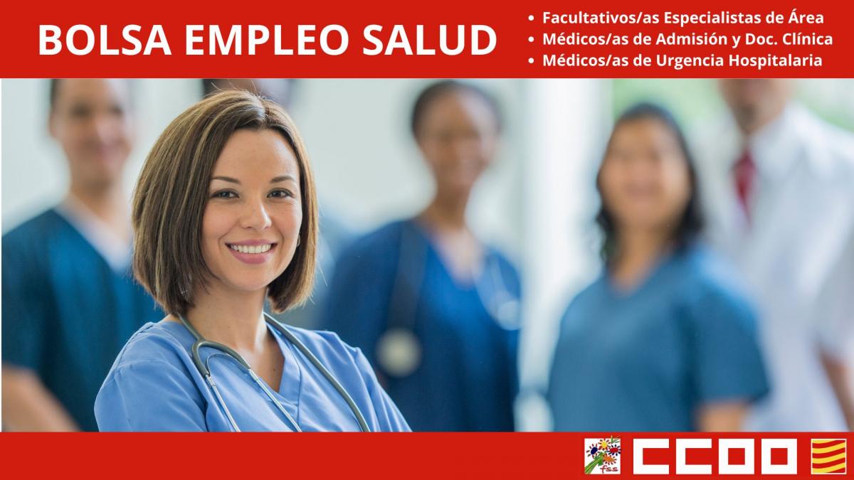 Bolsa empleo SALUD Facultativos/Médicos