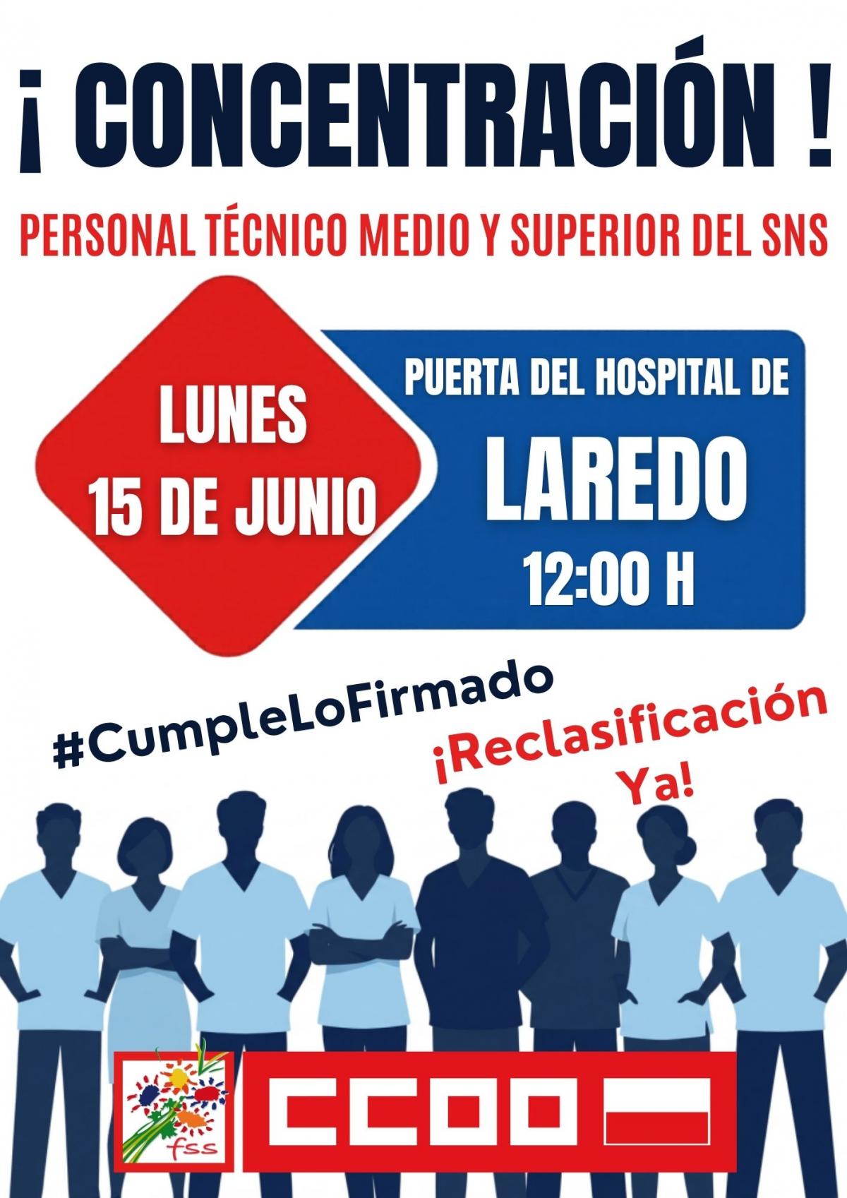 CONCENTRACIÓN TM Y TS SANITARIOS SNS