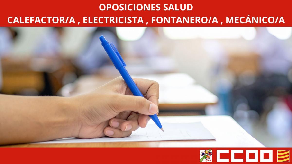 Examen de oposición del SALUD