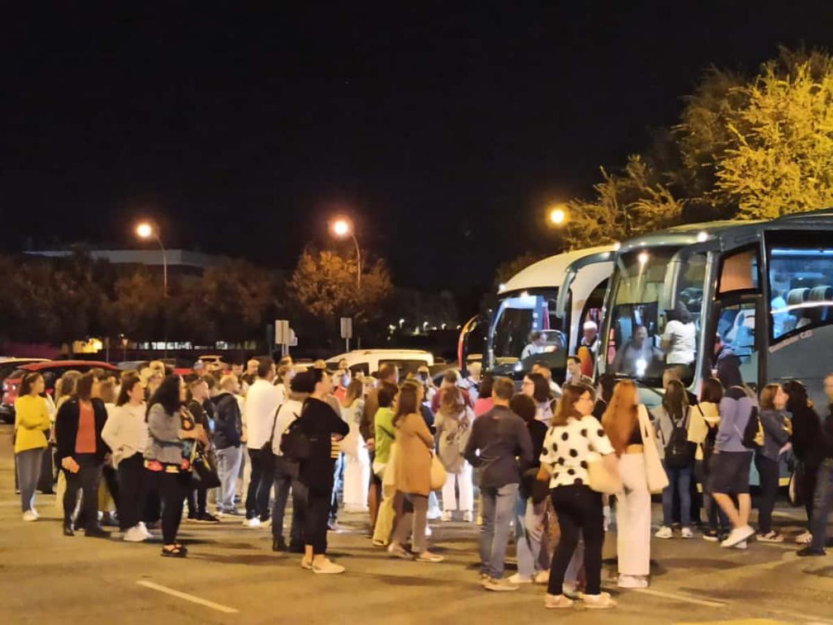 CCOO ha fletado 4 autobuses para llevar a afiliación y simpatizantes a las oposiciones del SAS en Sevilla.