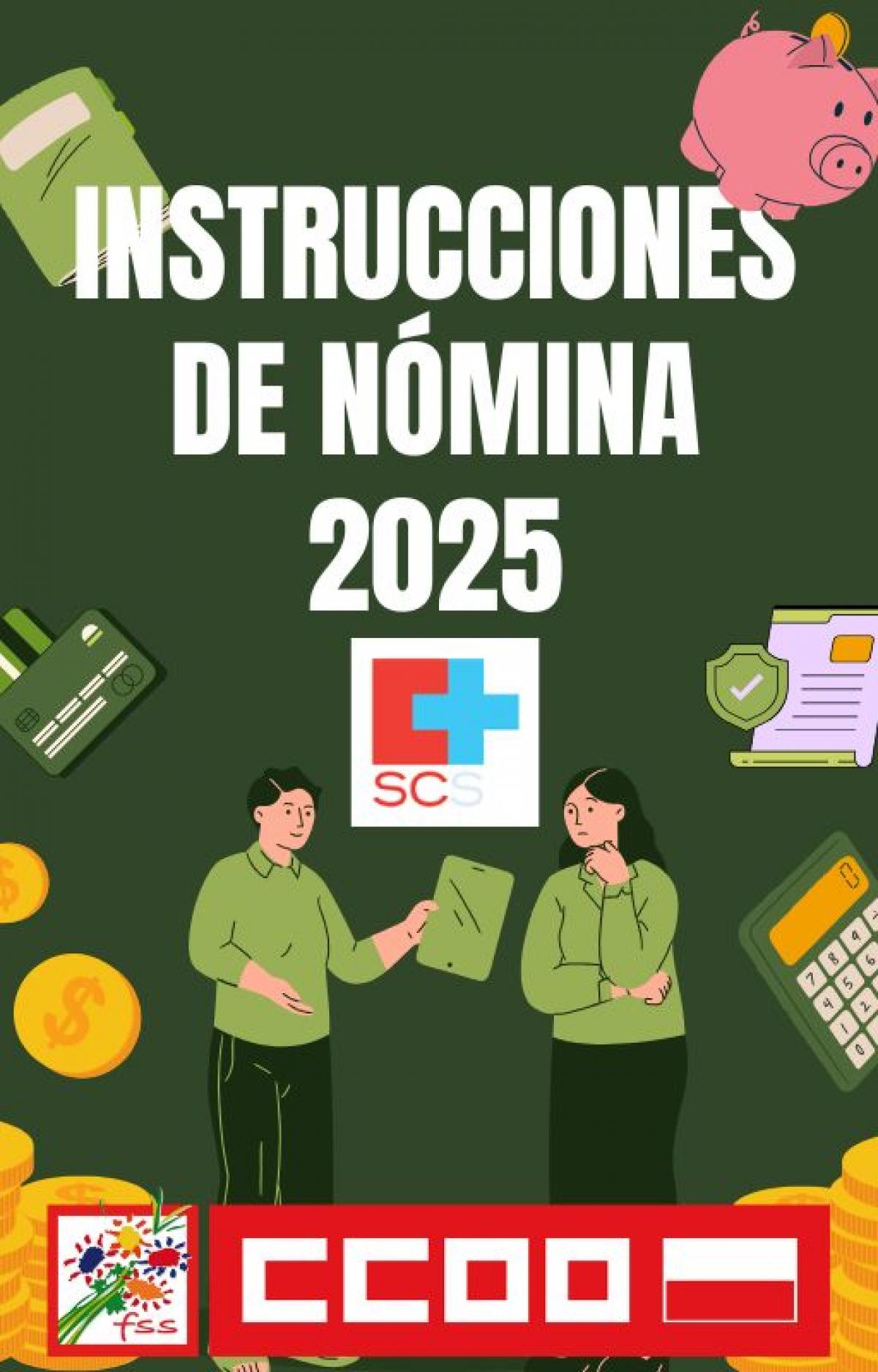 Instrucciones de nmina 2025