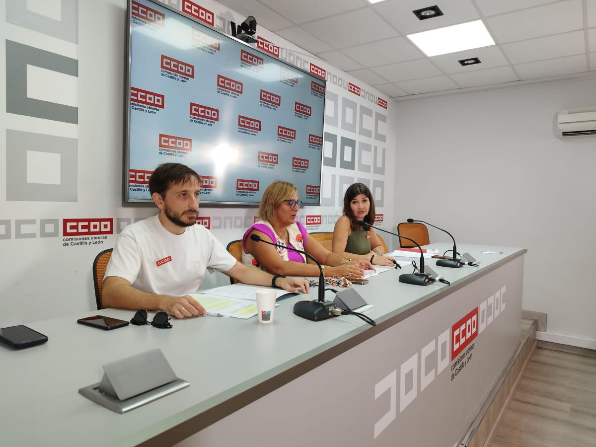 Rueda de prensa sobre la sentencia ganada por CCOO