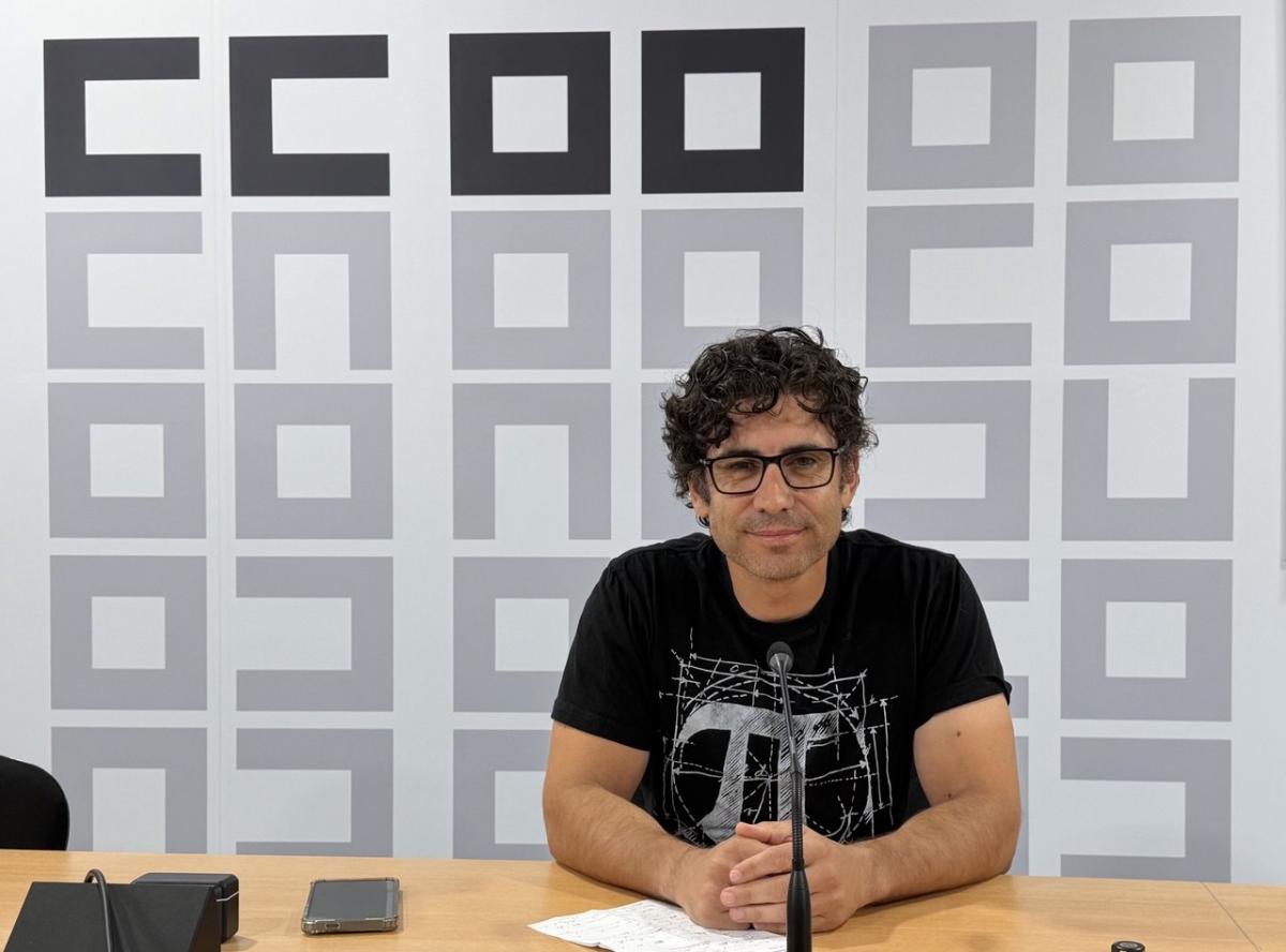 Paco Gómez, secretario general CCOO Albacete