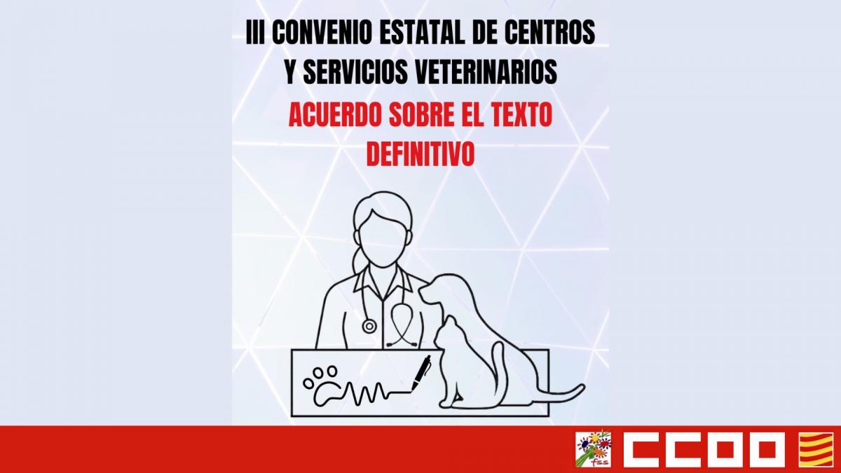 III Convenio estatal de centros y servicios veterinarios
