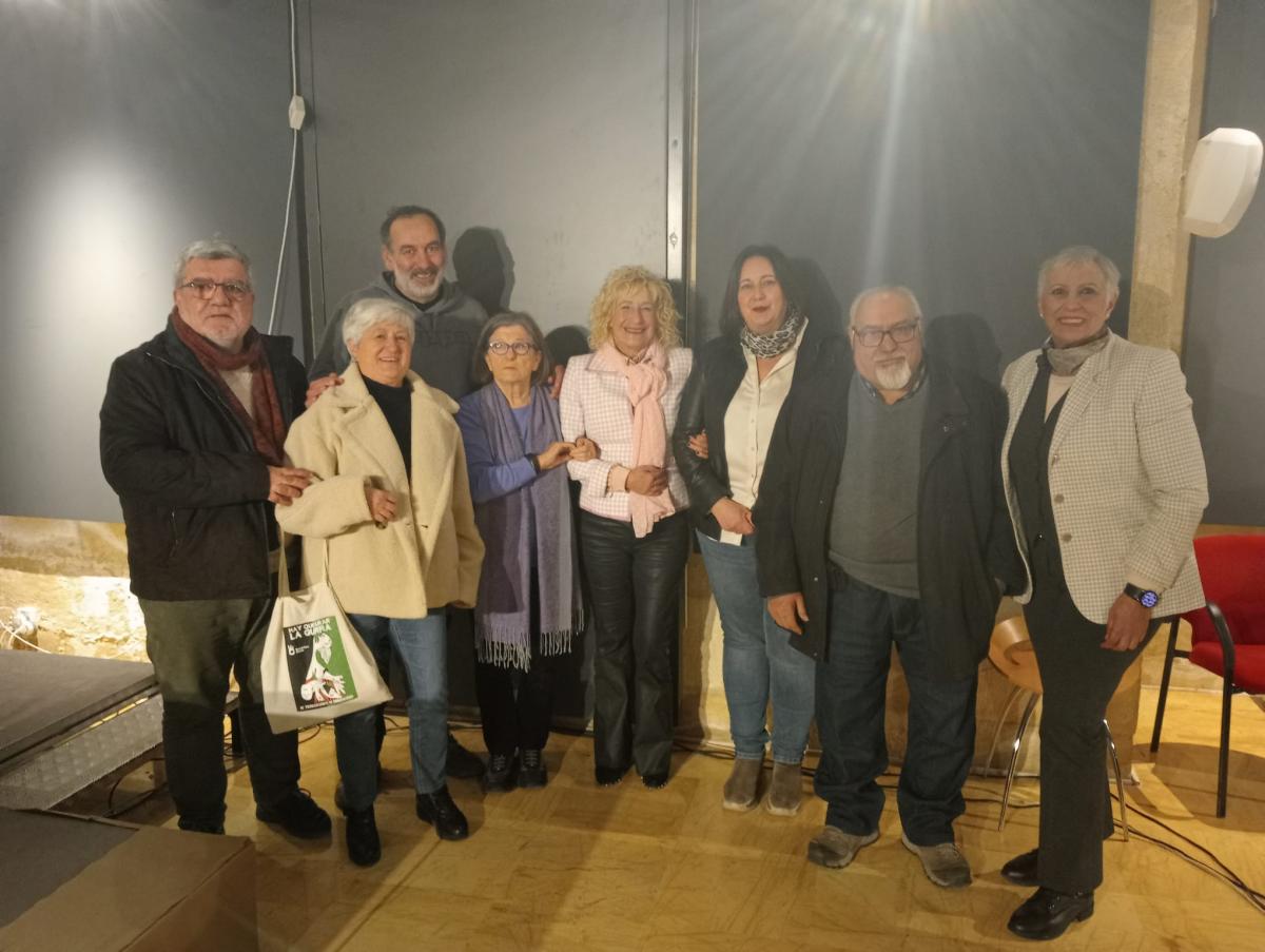 CCOO, junto a Alcalá Suma y Amama, en el encuentro.