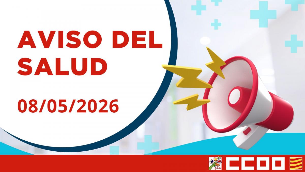 Aviso SALUD 08/05/2026