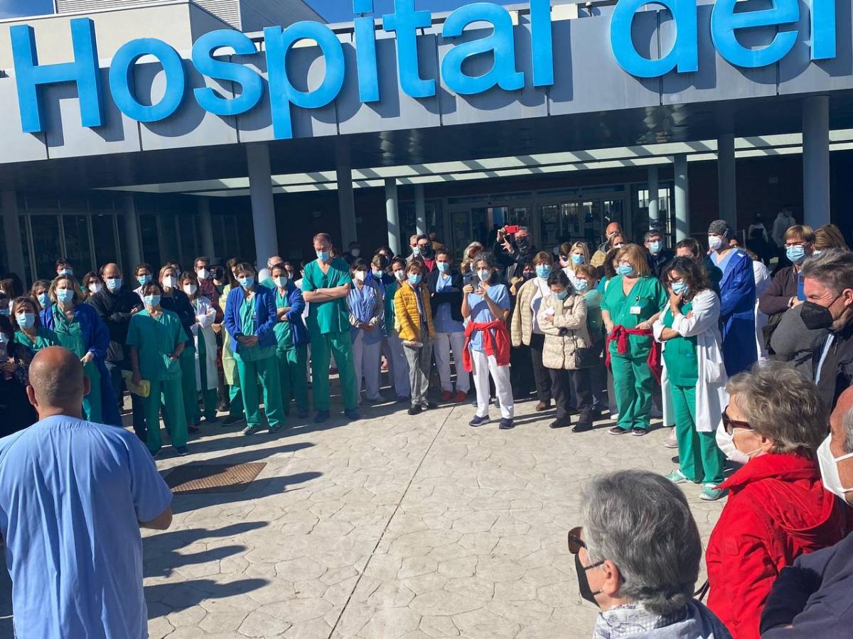 Movilizaciones en el Hospital del Tajo por la falta de personal