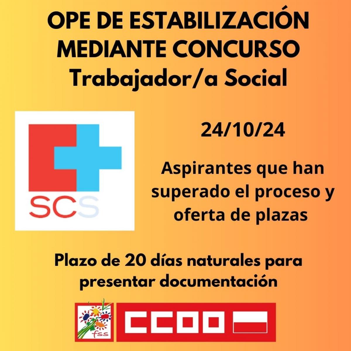 OPE Trabajador/a Social