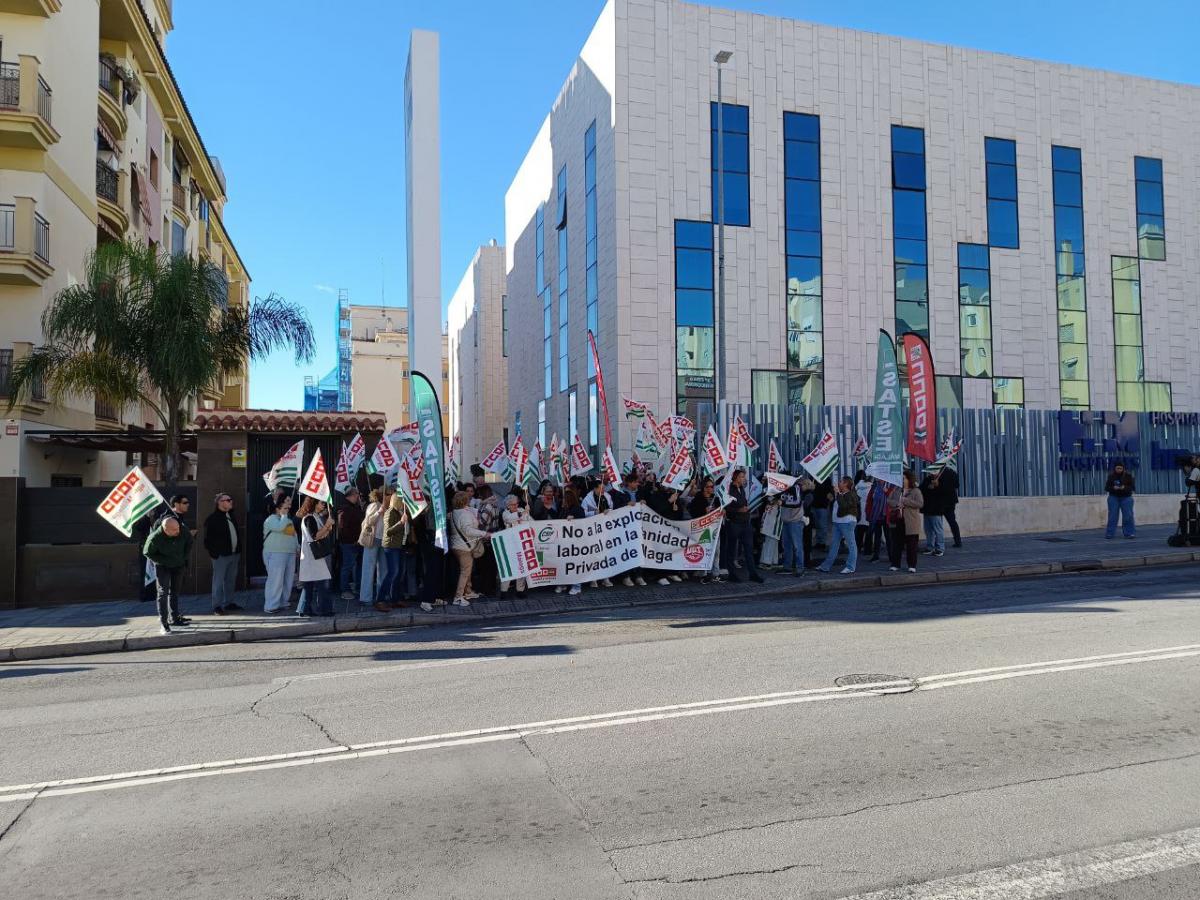 Manifestión hospitales HM