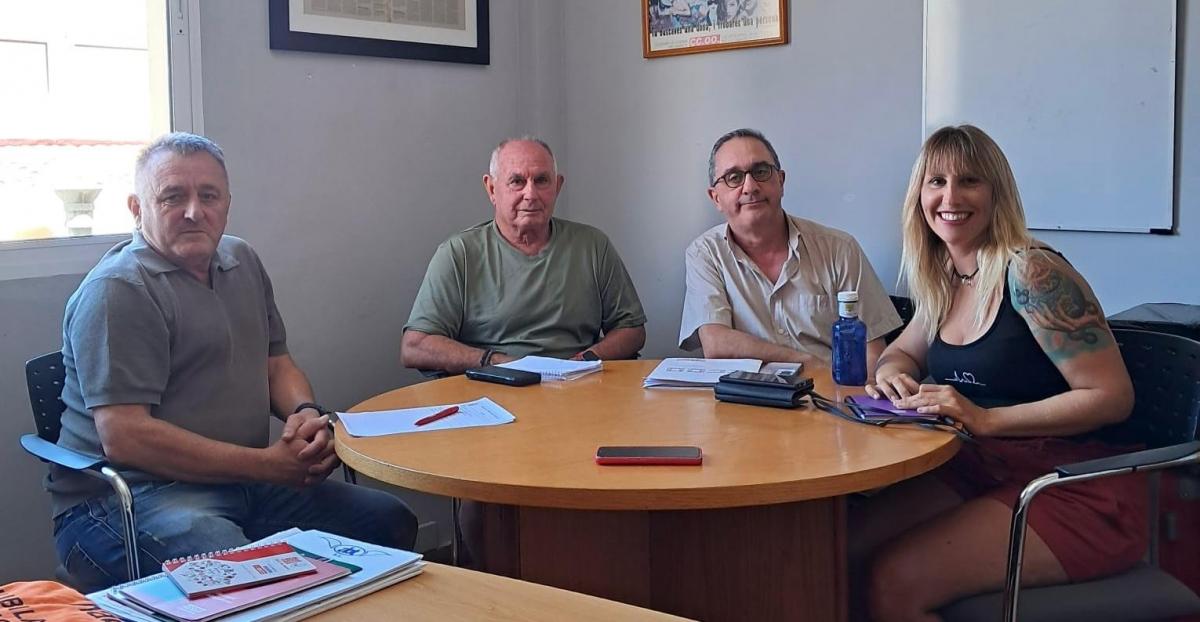Reunin CCOO y CAVE-COVA