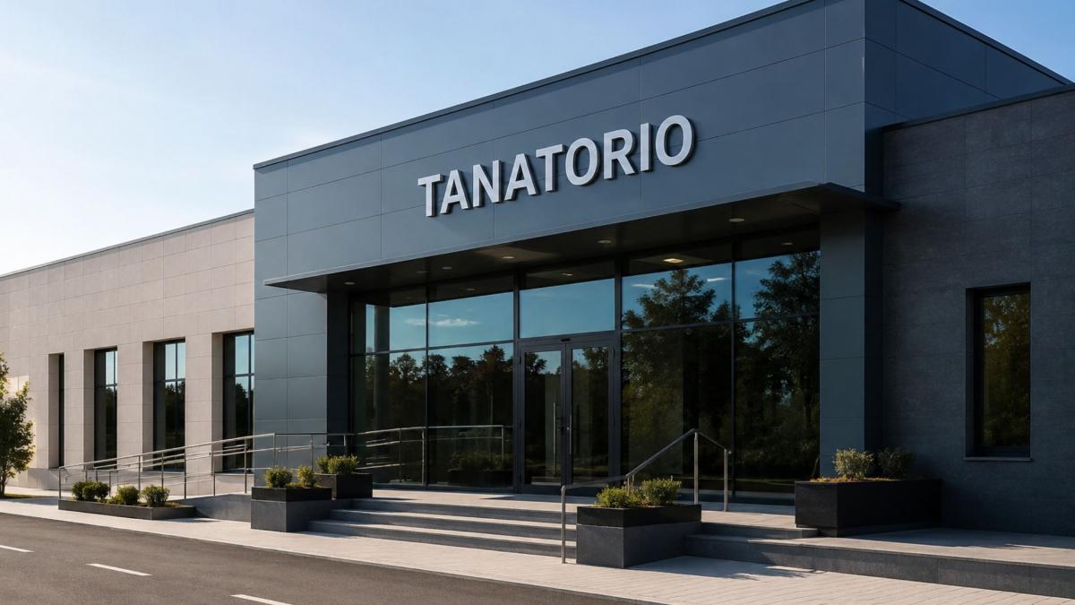 Fachada tanatorio - Archivo