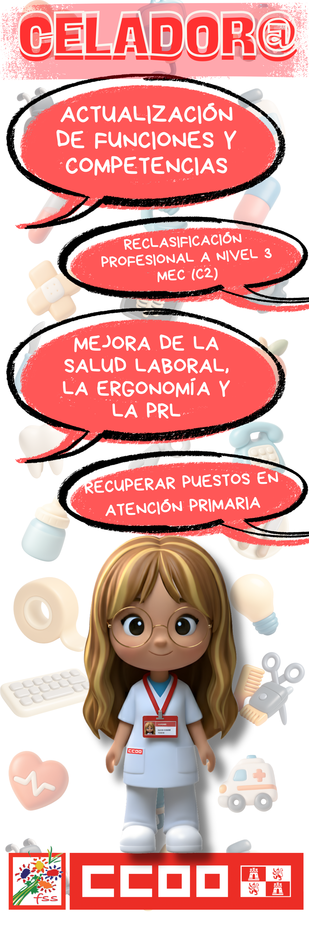 CELADOR@S REIVINDICACIONES