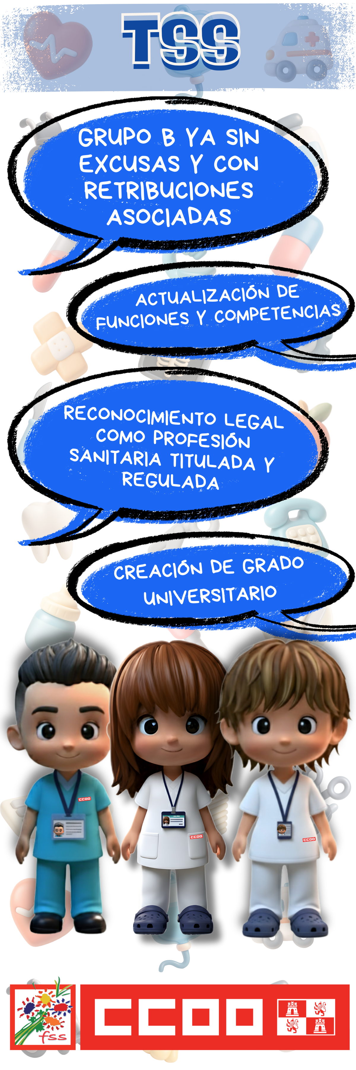 TSS REIVINDICACIONES