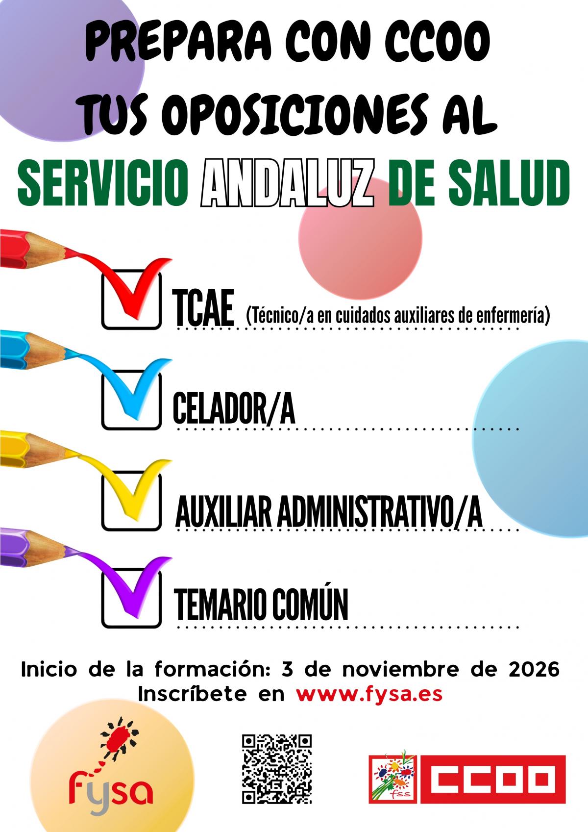 Cartel cursos Fysa