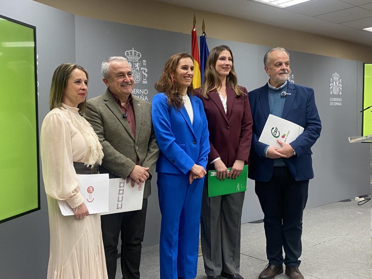Firma del Acuerdo de Anteproyecto de Ley del Estatuto Marco