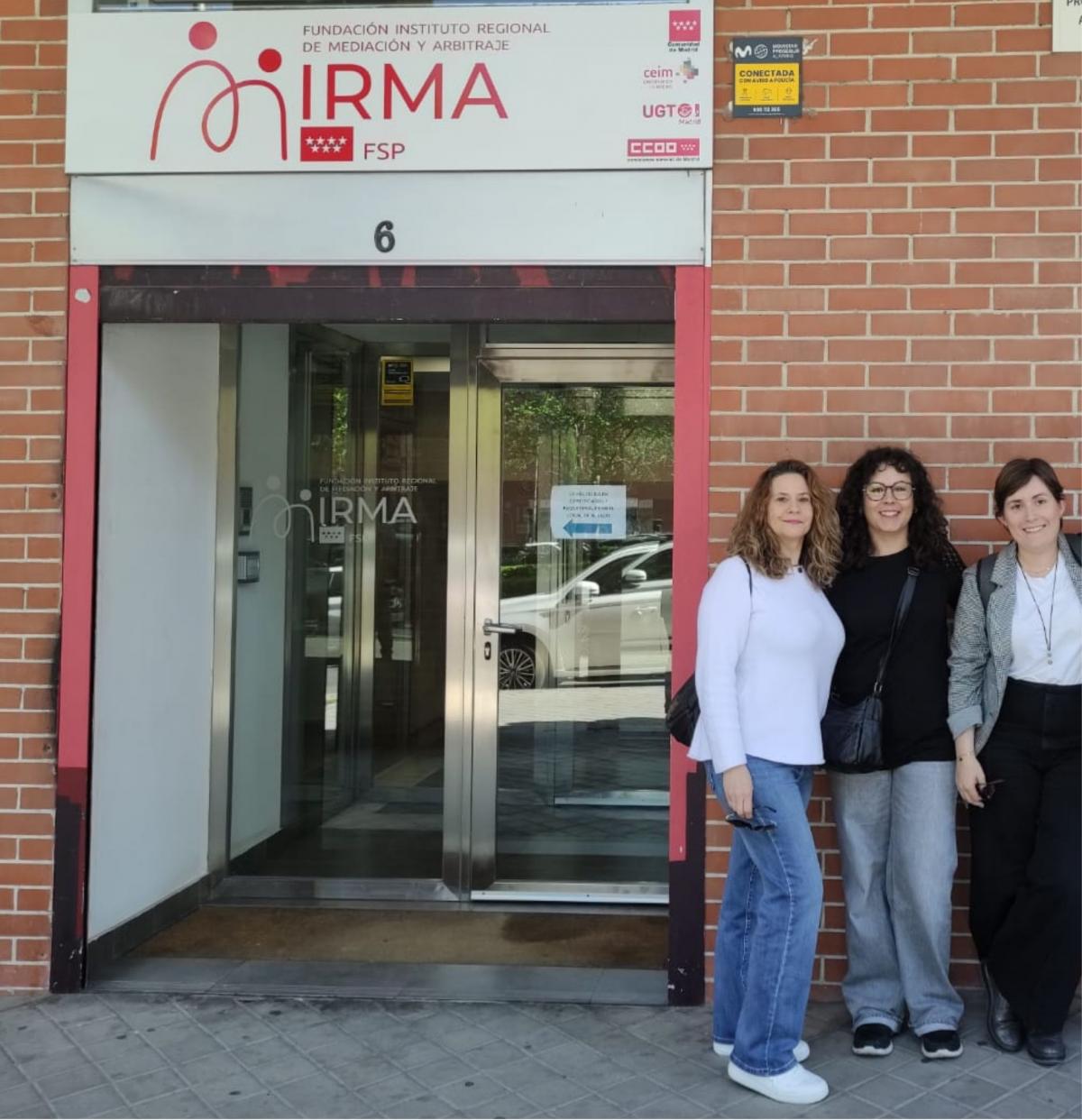 Representantes del sector de Dependencia ante el IRMA