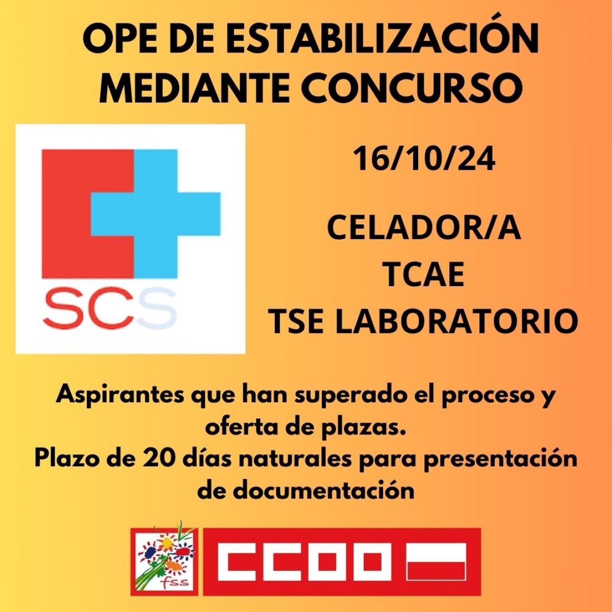 OPE Estabilizacin mediante concurso