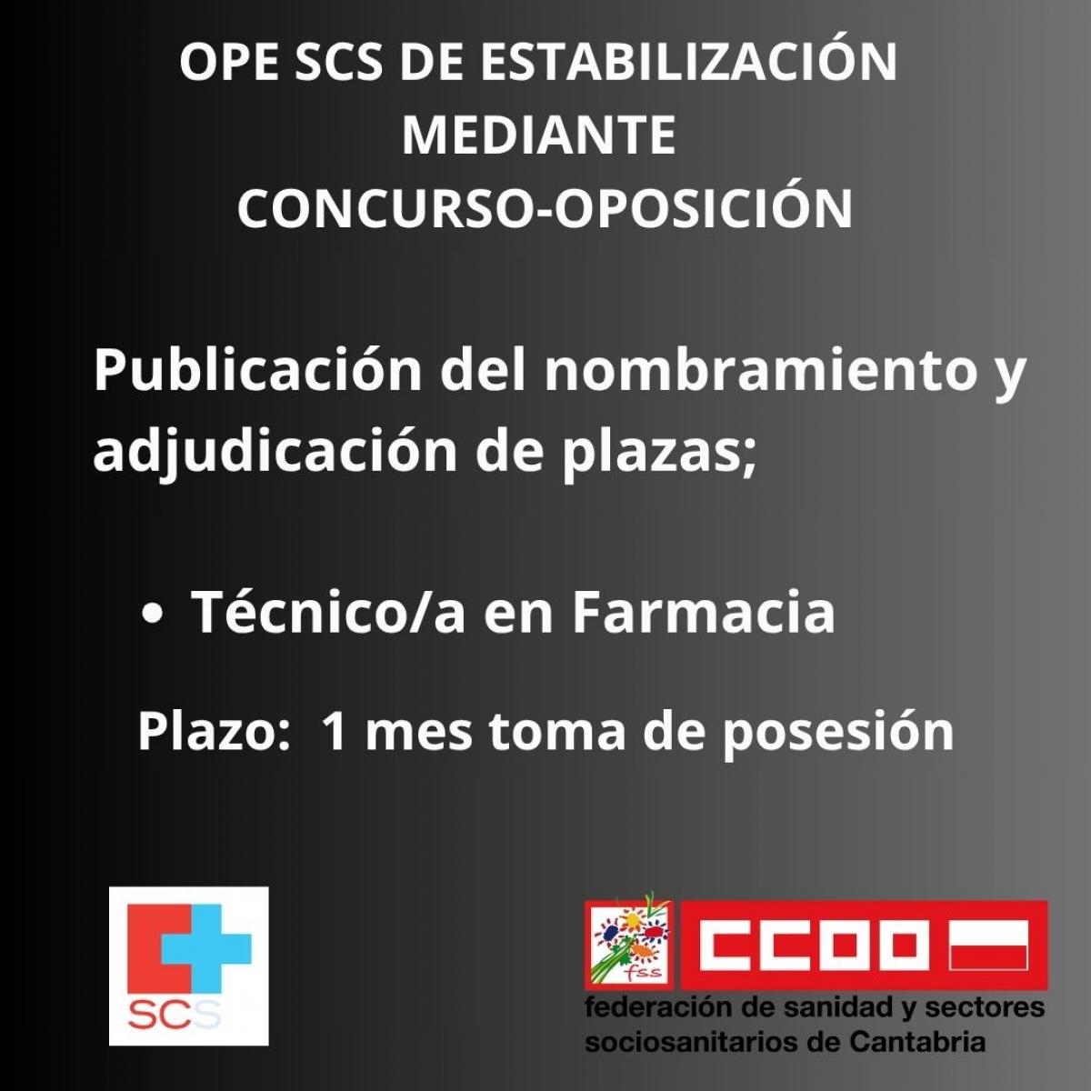 Ope estabilizacin T.Farmacia