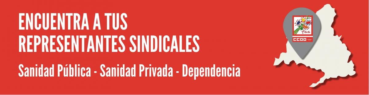 Mapa representantes sindicales