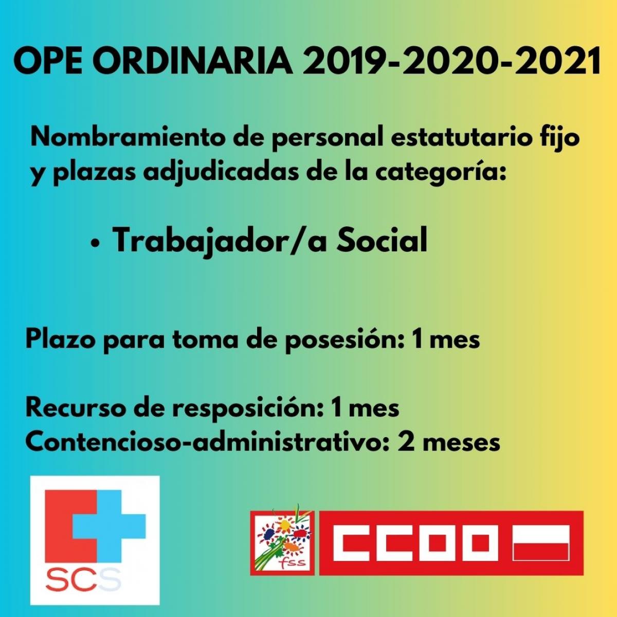 OPE Trabajador/a Social