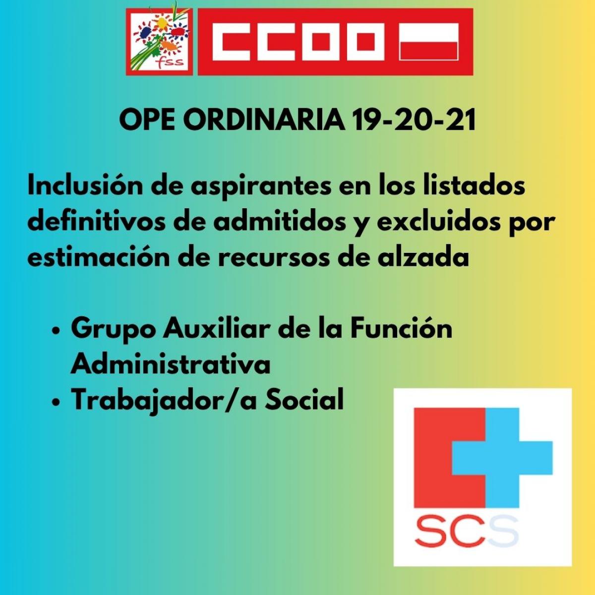 OPE SCS