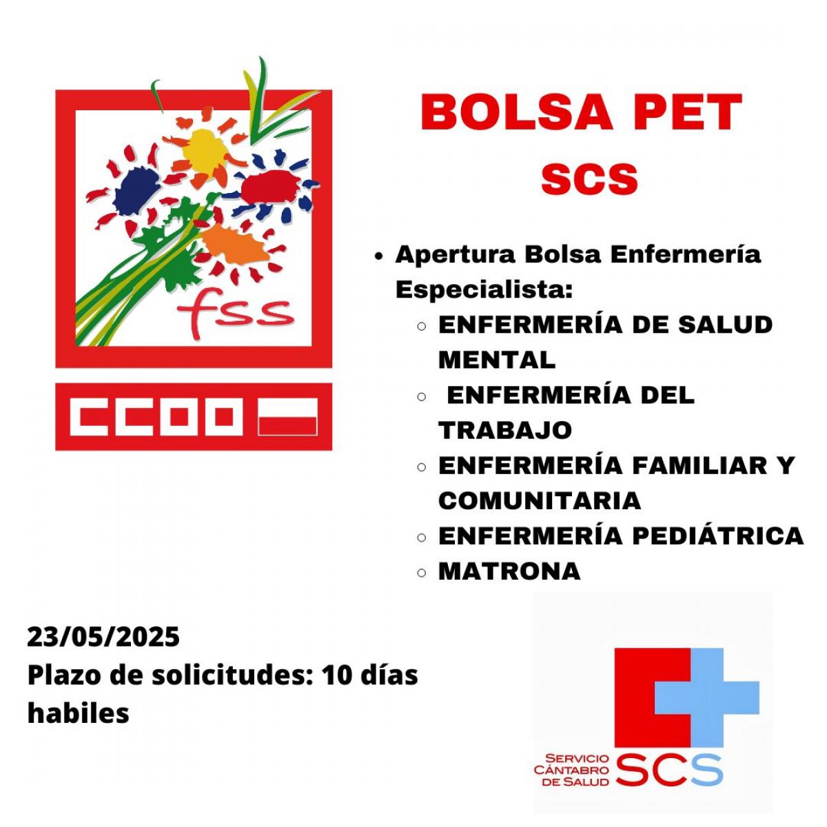 Bolsa Enfermera Especialista