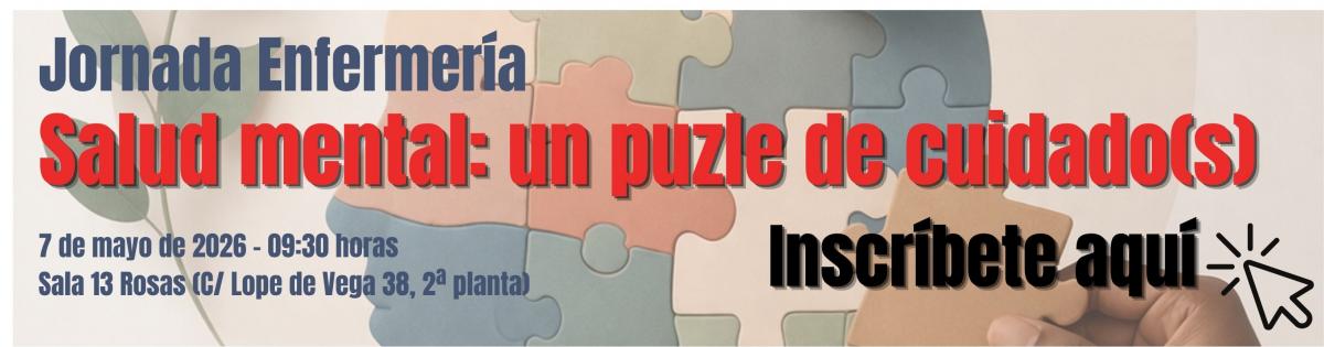 Jornada Enfermeía: Salud mental: un puzle de cuidado(s)