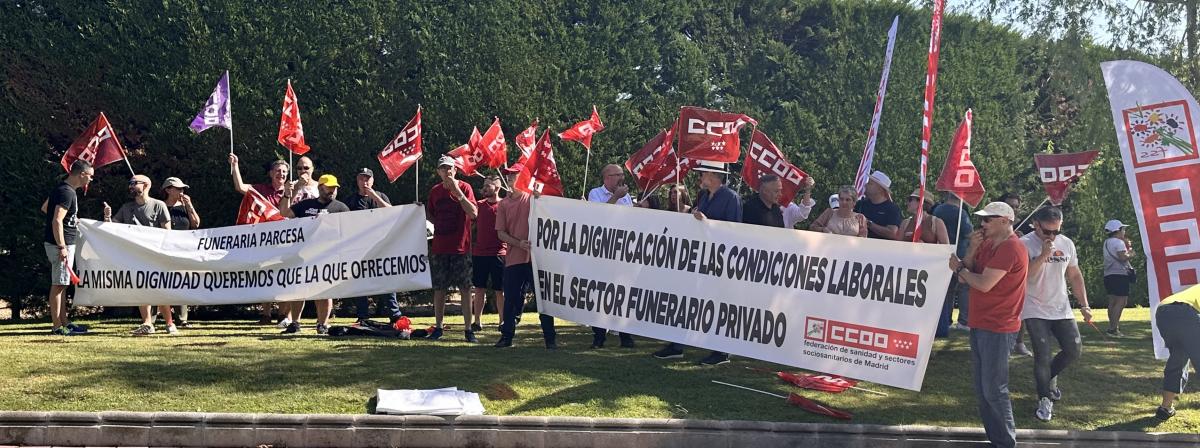 Concentracin tanatorio Parcesa - Alcobendas