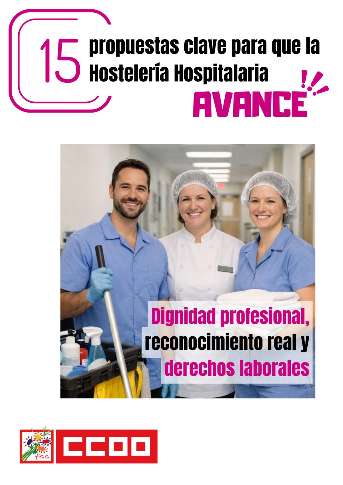 15 propuestas clave para que la Hostelería Hospitalaria avance