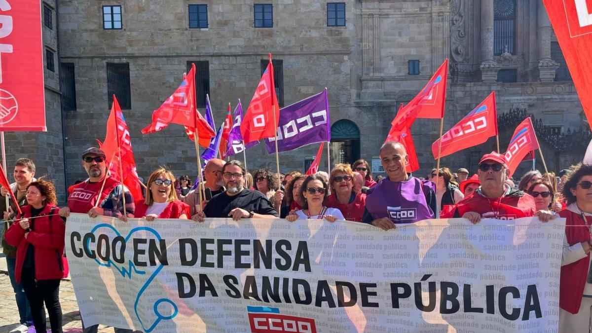 Manifestacin de SOS Sanidade Pblica (6/4/2025)