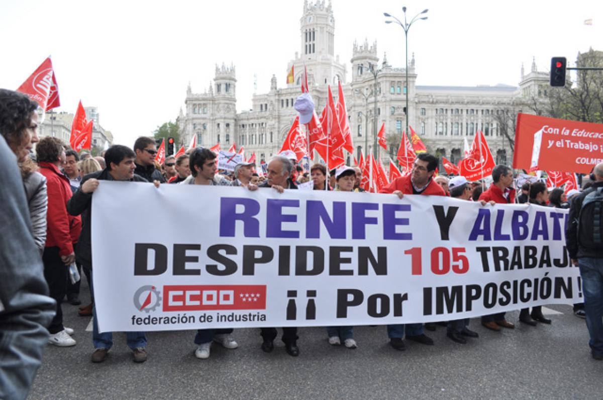 Manifestación Primero de Mayo Madrid 2012 07