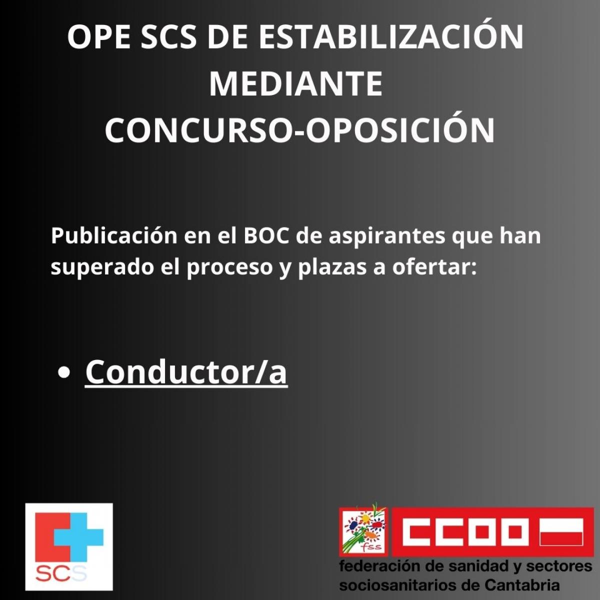 Ope condutor/a