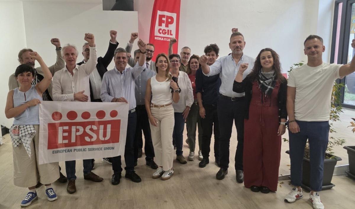 Encuentro del arco mediterráneo de la EPSU.