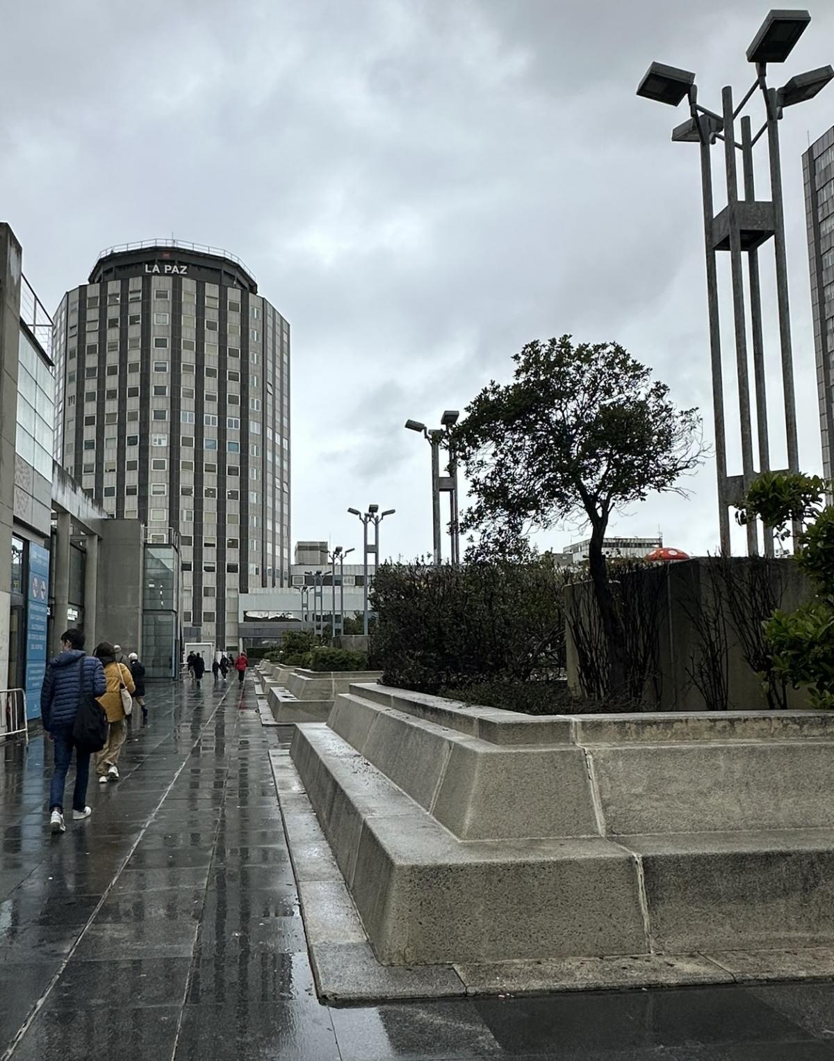 Foto panorámica del Hospital La Paz