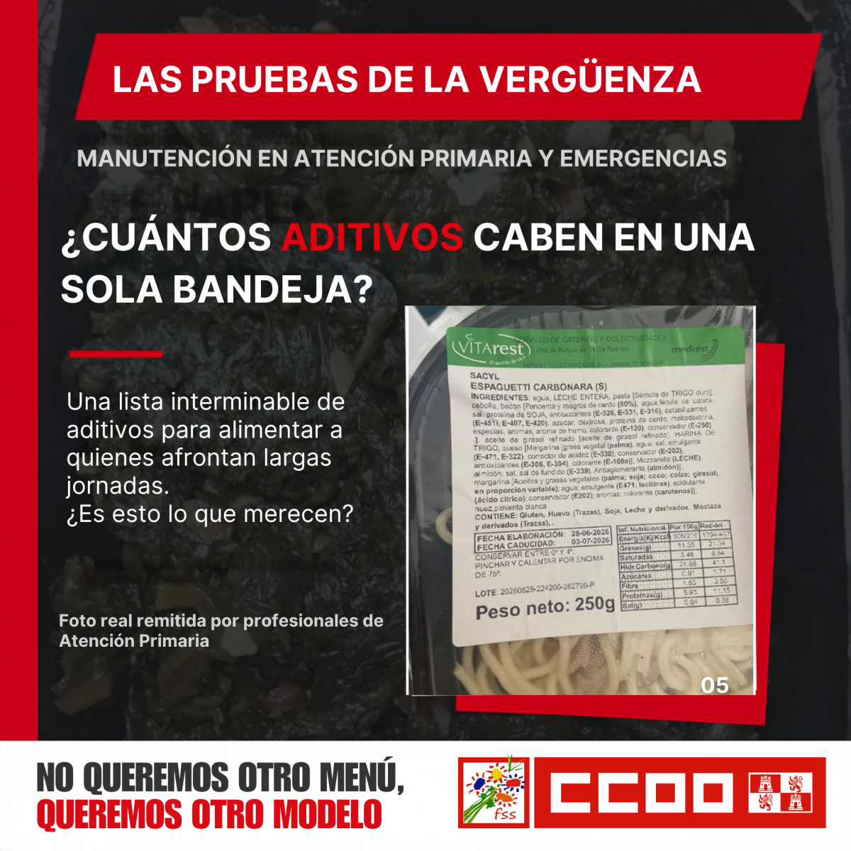 las pruebas de la vergüenza