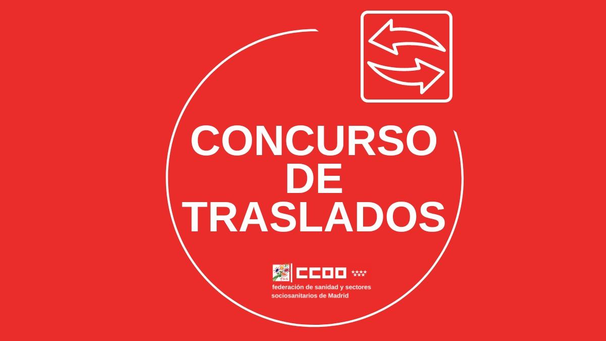 Concurso de Traslados del SERMAS de la Comunidad de Madrid