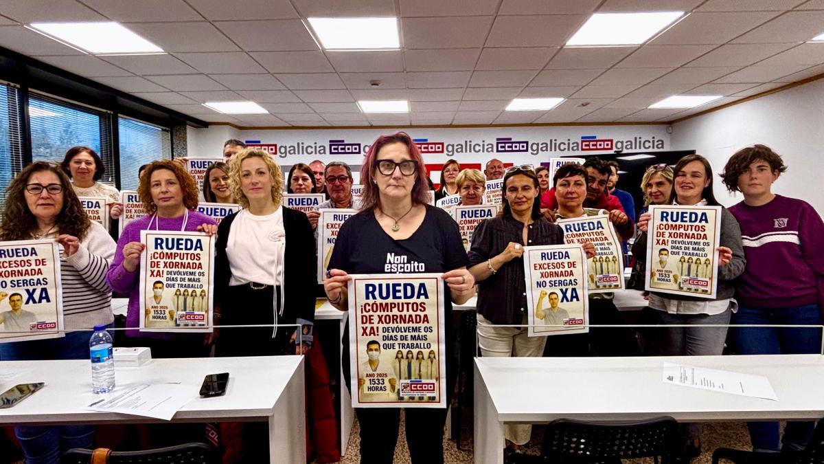 CCOO reclama a compensación das horas traballadas a máis no SERGAS