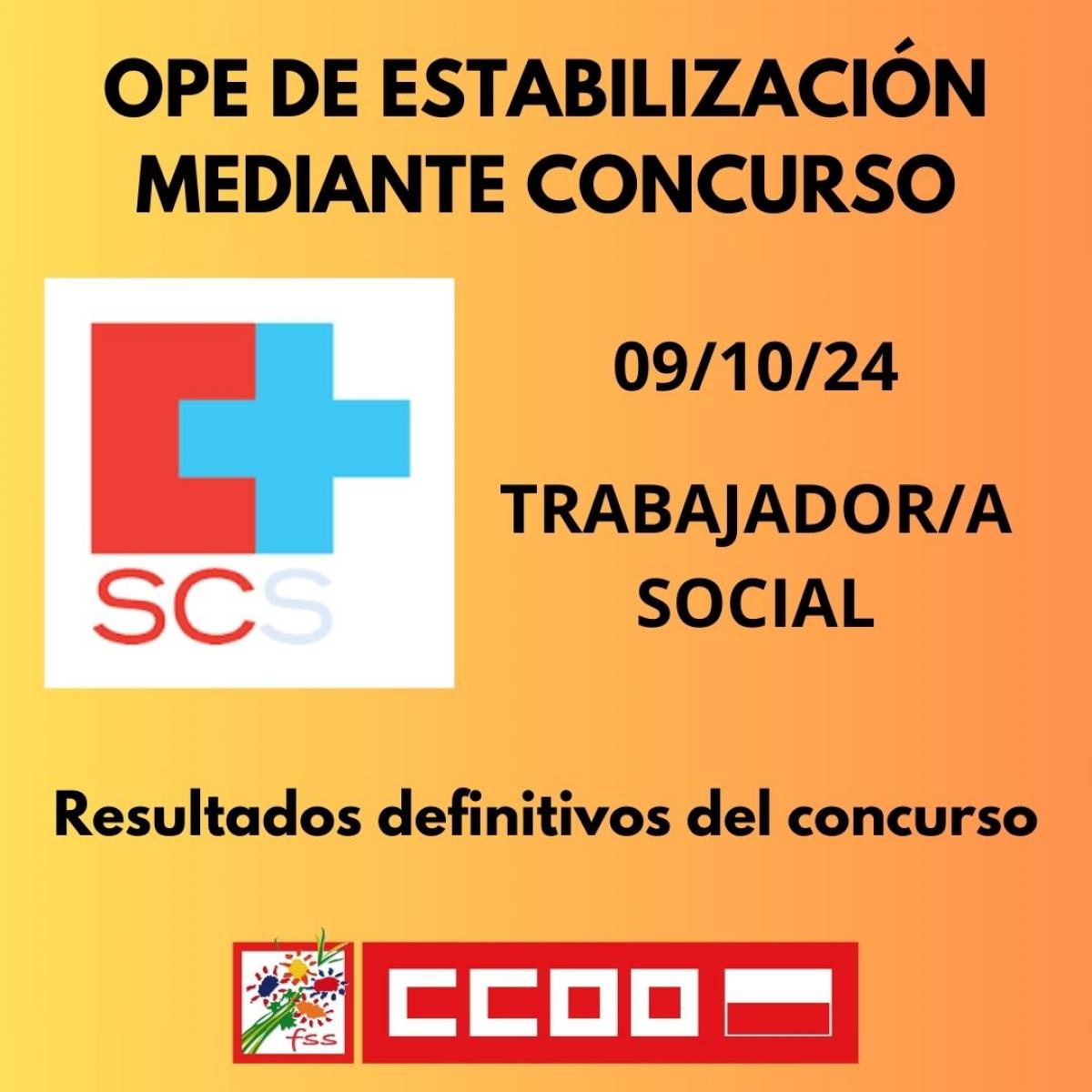 OPE Estabilizacin mediante concurso del SCS