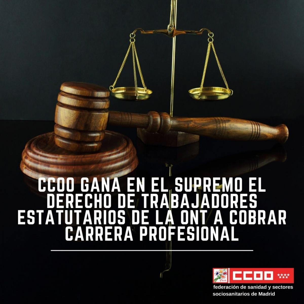 CCOO gana en el Supremo sentencia para los trabajadores de la ONT