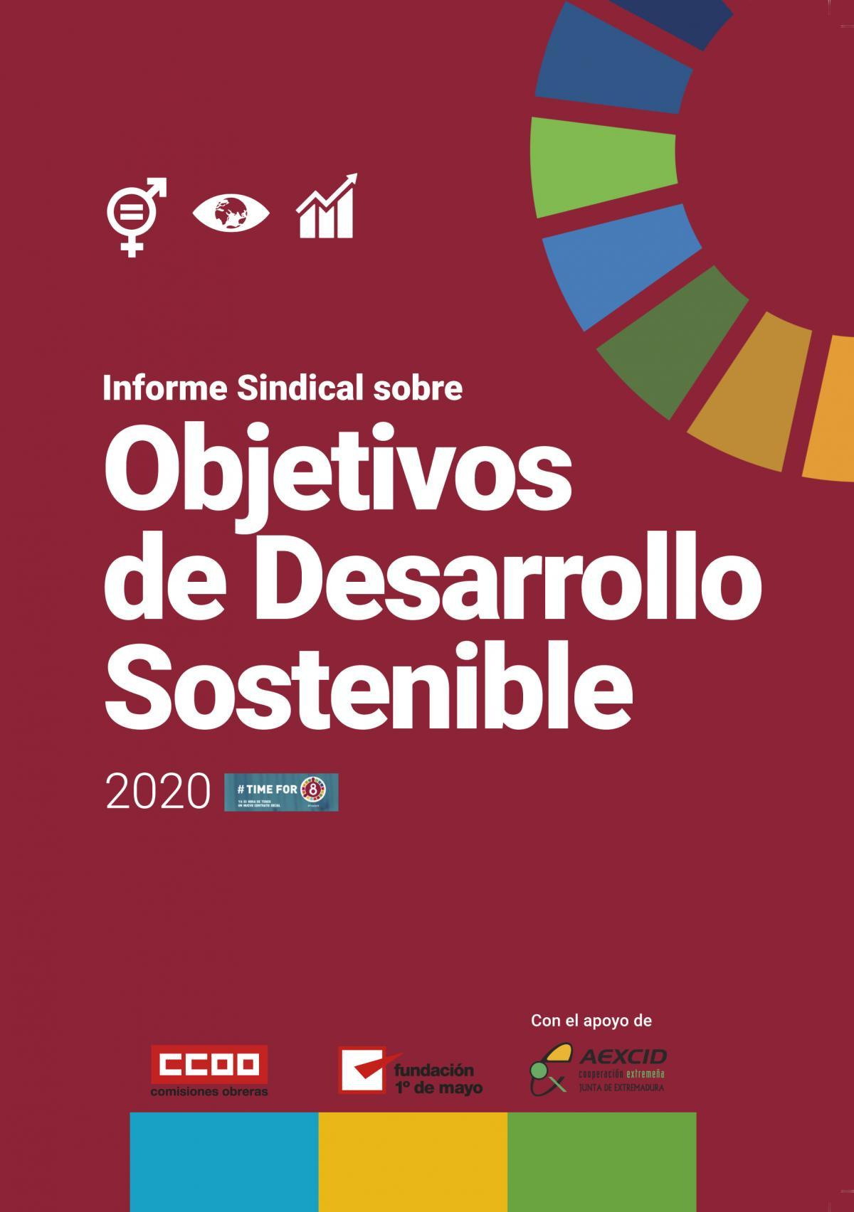 Portada de los Objetivos de Desarrollo Sostenible 2020