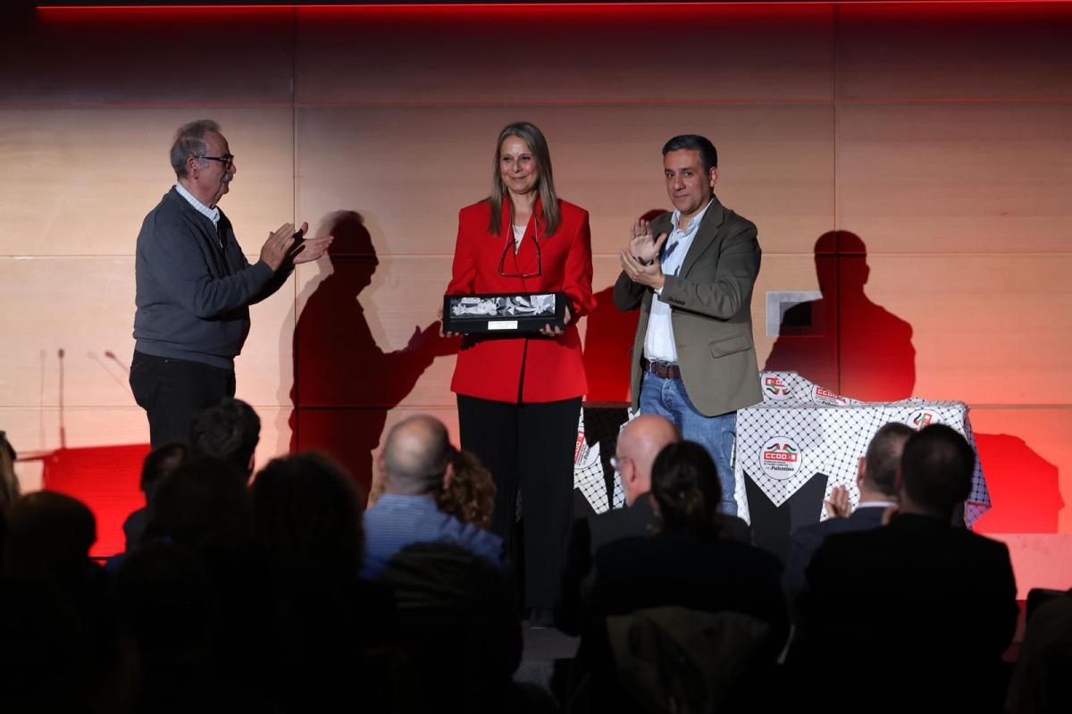 Acto de entrega del Premio Abogados de Atocha CCOO CLM