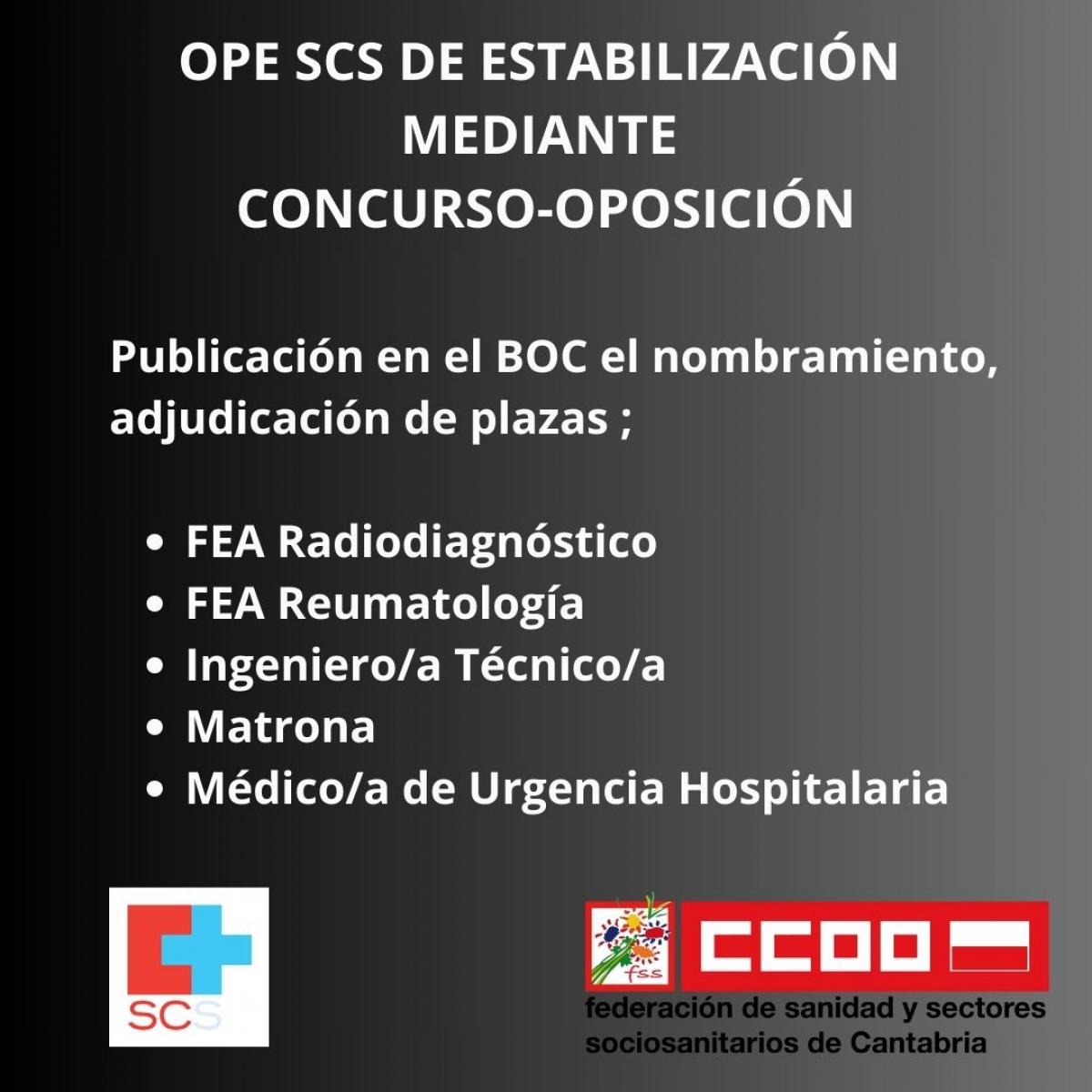 Nombramiento OPE Concurso Oposicin