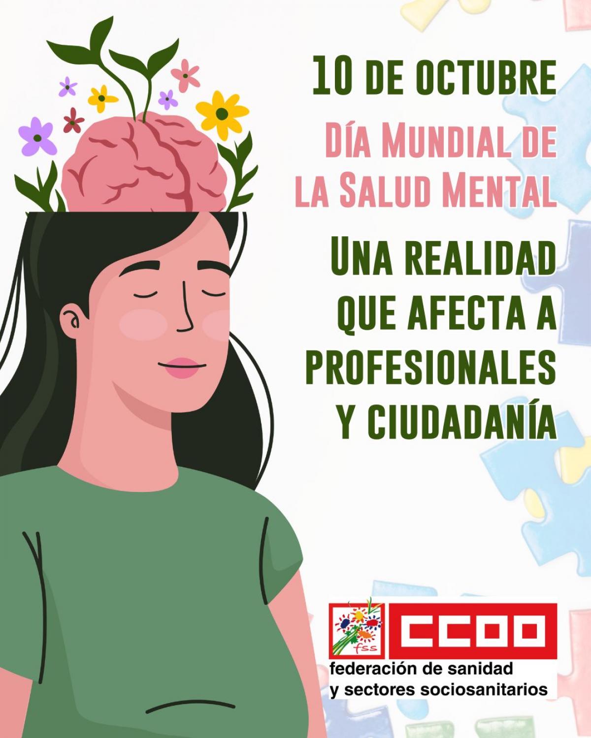 10 de octubre, Día Mundial de la Salud Mental