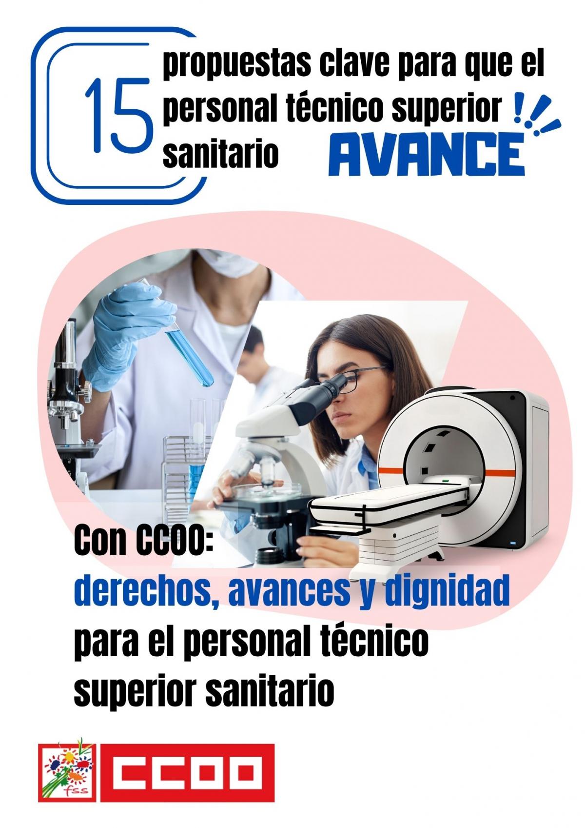 15 propuestas clave para que el personal tcnico superior sanitario avance