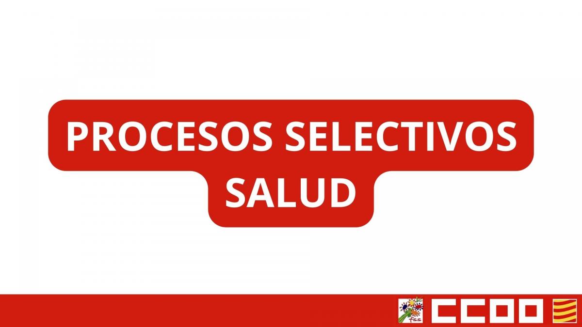 SALUD - Procesos selectivos