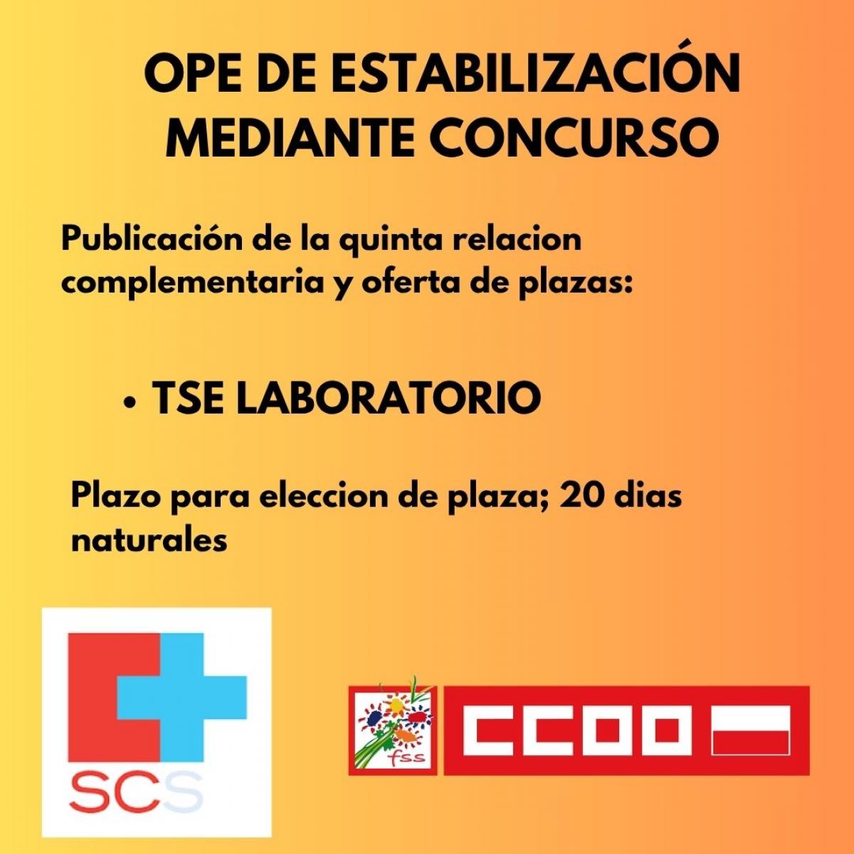 OPE ESTABILIAZACION CONCURSO