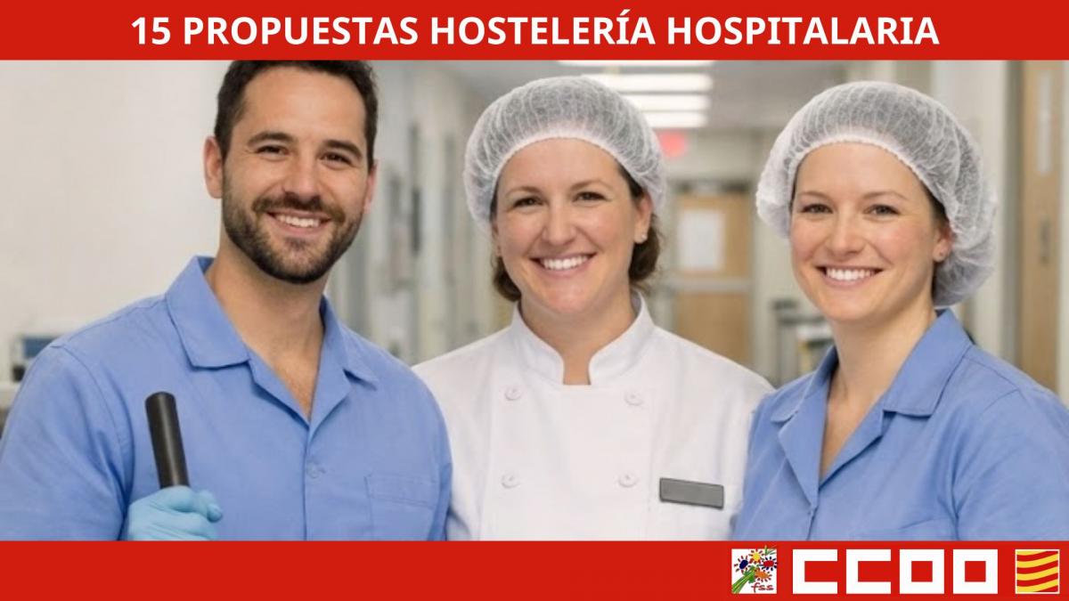 15 Propuestas Hostelería Hospitalaria