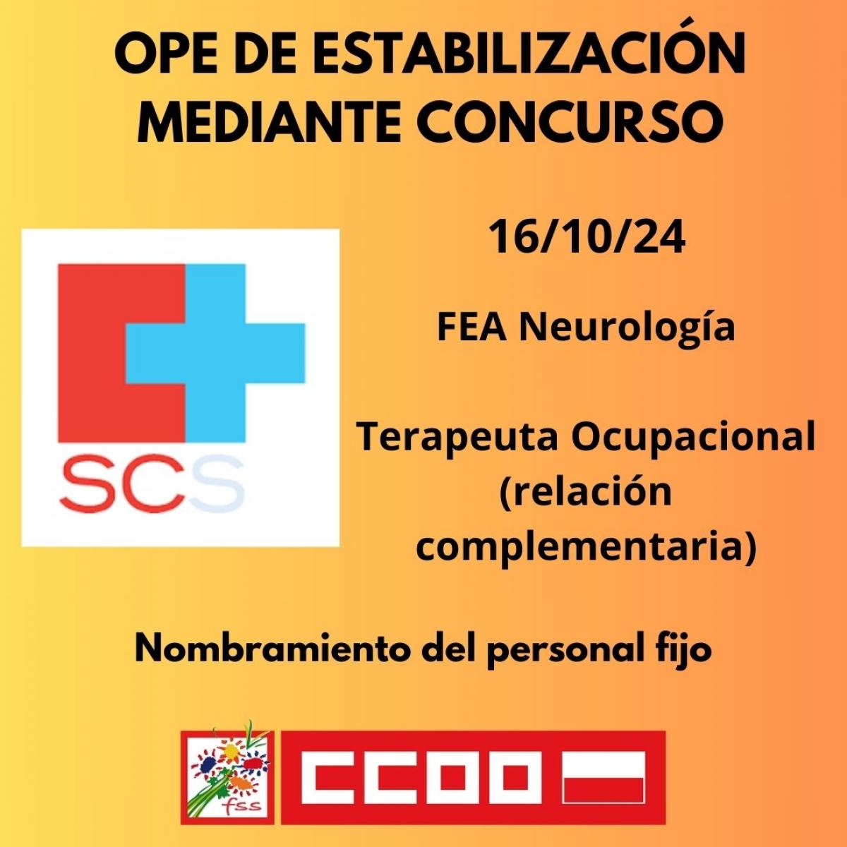 OPE SCS estabilizacin mediante concurso